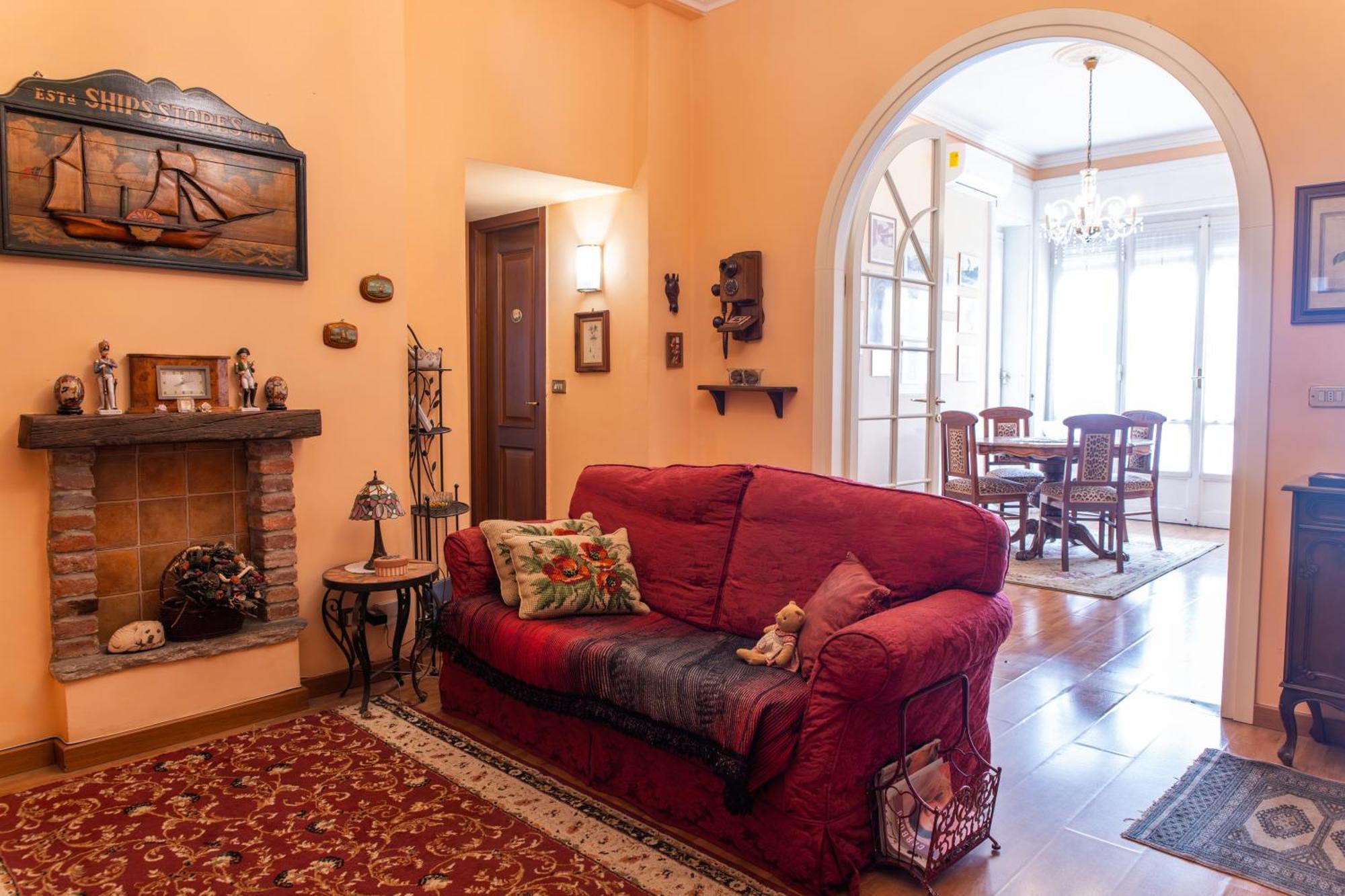 Duomo Walking Distance Elegant Flat With View Lägenhet Milano Exteriör bild